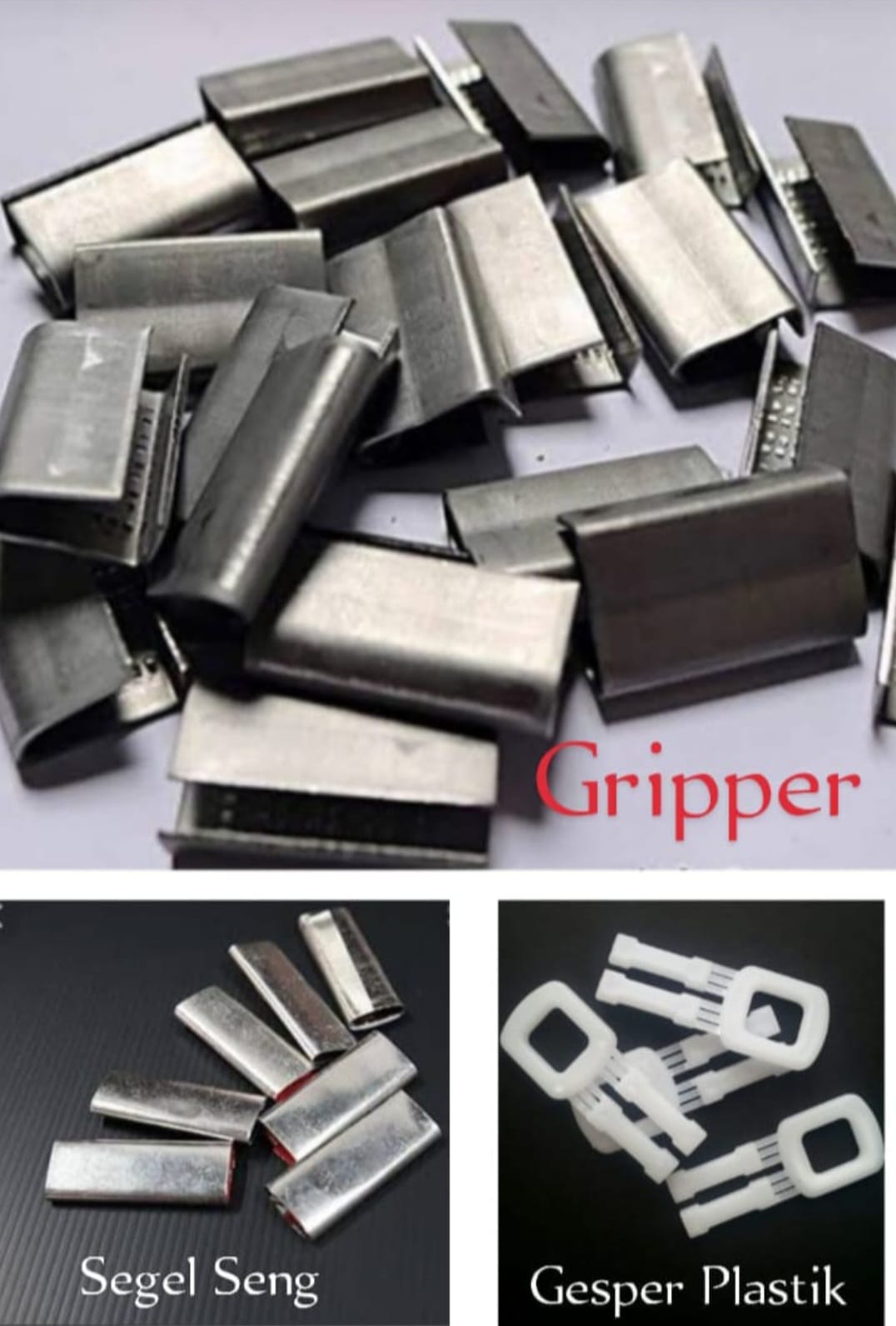 Segel Tali Strappingband gripper segel seng gesper plastik